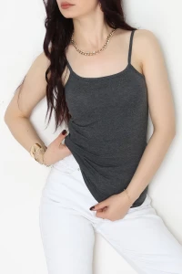 İp Askılı Atlet Füme - 19056.200.