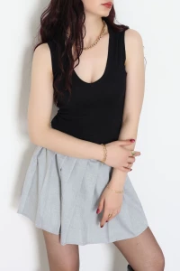 V Yaka Ribana Atlet Siyah - 21899.200.