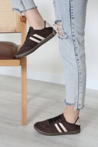 Süet Spor Ayakkabı Kahvekrem - 31839.264.