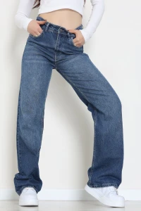 Palazzo Kot Pantolon Mavi - 31904.1566.