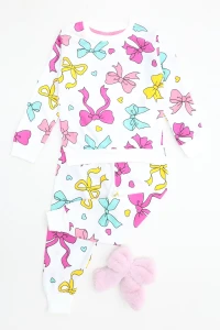 3-8 Yaş 2 İplik İkili Takım Beyazkurdele - 52192.1776.