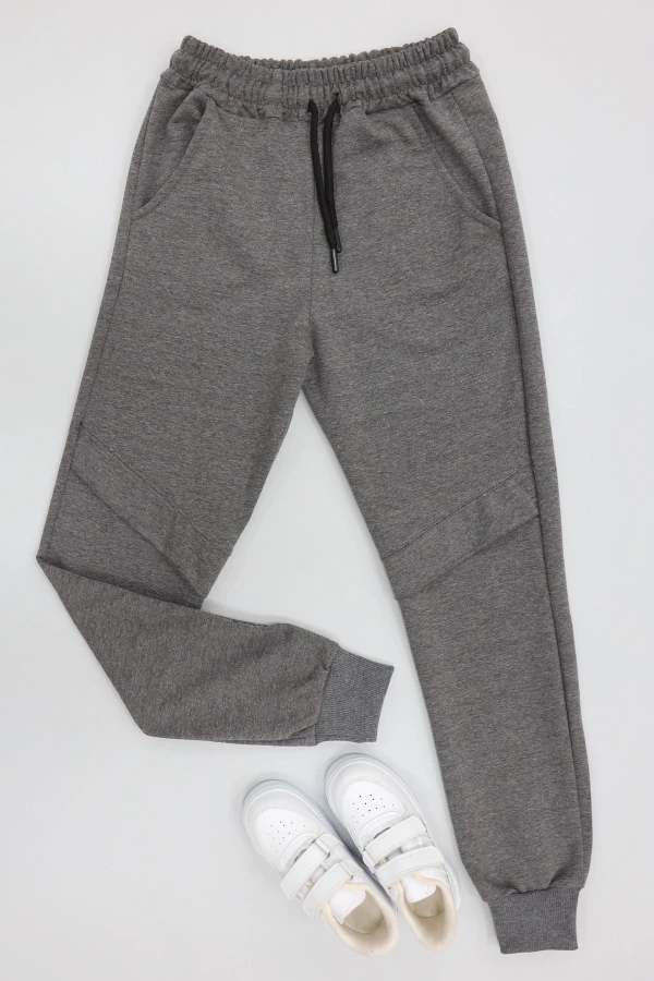 8-16 Yaş 2 İplik Eşofman Altı Füme - 55038.2066.