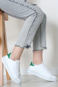 Kalın Tbn Günlük Ayakkabı Beyazyeşil - 8585.264.