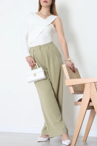 Tek Omuz Bluz Ekru - 1006.2119.