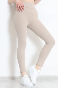 Fitilli Tayt Bej - 10751.1098.