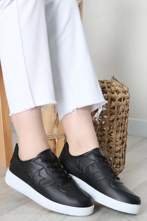 Günlük Ayakkabı Siyahbeyaz1 - 12149.264.