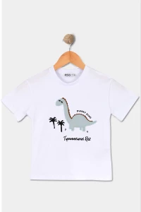 2-5 Yaş Çocuk Tişört Beyaz - 1252067.1576.