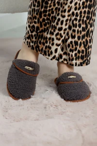 Teddy Ev Terliği Antrasit - 1760.1846.