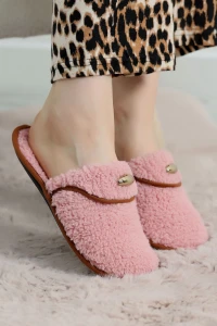 Teddy Ev Terliği Pudra - 1760.1846.