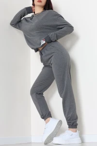 Armalı Eşofman Takımı Füme - 20087.1857.