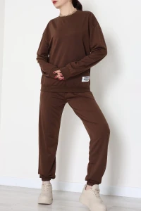 Armalı Eşofman Takımı Kahve - 20087.1857.