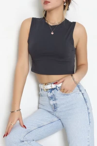 Kolsuz Crop Geniş Atlet Füme - 21755.200.