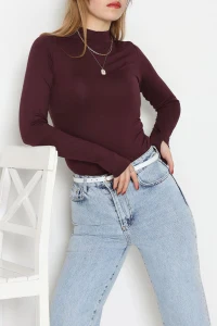 Parmak Geçmeli Body Mürdüm - 21756.200.