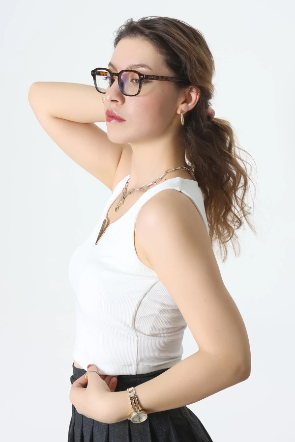 Mavi Işık Korumalı Ekran Gözlüğü Leokahve - 23001.1724.