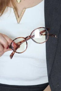 Mavi Işık Korumalı Ekran Gözlüğü Leokahve - 2328.1724.