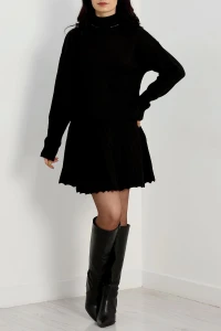 Triko Etekli Takım Siyah - 2361.1765.