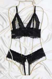 Fantazi İç Çamaşır Takımı Siyah - 3027.1364.