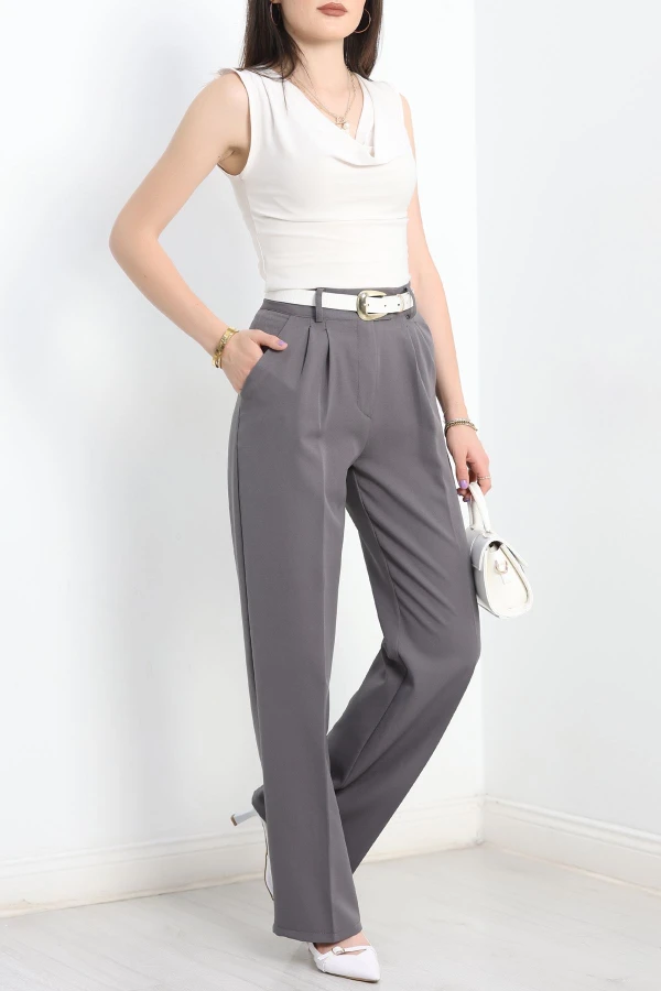 Bel Lastikli Palazzo Pantolon Dumangri - 30388.1397.