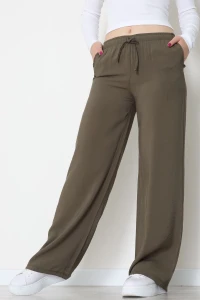 Soft Touch Dokuma Modal Pantolon Haki - 30810.1837.