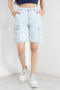 Kot Şort Açıkmavi - 30838.1966.