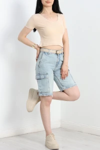 Kot Şort Buzmavi - 30838.1966.