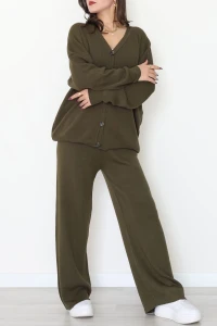 Akrilik Triko Takım Haki - 31065.1766.