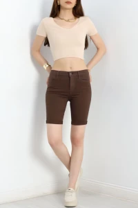 Kot Şort Kahve - 31069.1590.
