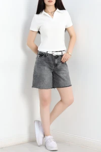 Kot Şort Koyugri - 31069.1590.