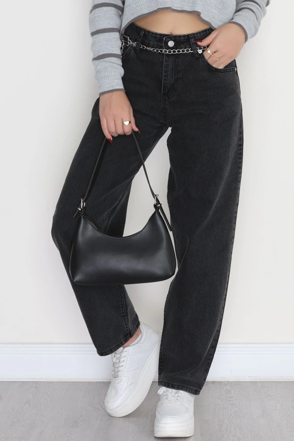 Baggy Kot Pantolon Füme - 31158.2059.