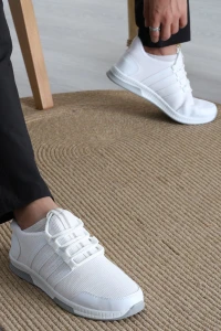 Erkek Spor Ayakkabı Beyazgri - 31466.264.