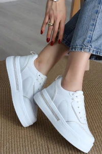 Günlük Spor Ayakkabı Beyazgümüş - 31532.2082.