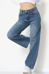 Palazzo Kot Pantolon Mavi - 31554.2088.