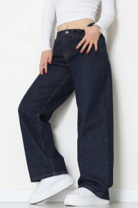 Palazzo Kot Pantolon Koyulacivert - 31554.2088.