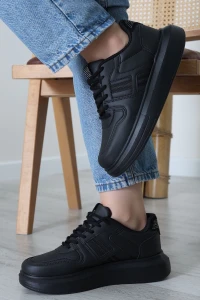 Kalın Taban Günlük Ayakkabı Siyah - 31758.264.