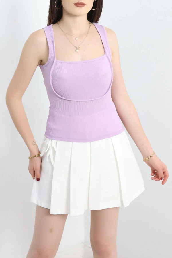 Kare Yaka Fitilli Atlet Lila1 - 3946.1595.