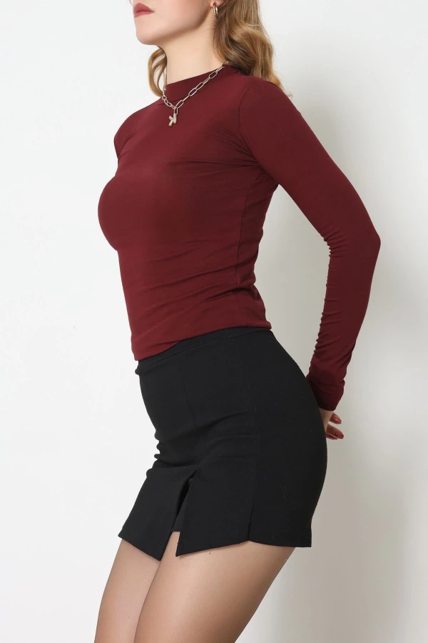 Yarım Balıkçı Body Bordo - 40073.599.