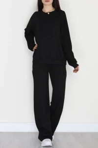 Nakışlı Takım Siyah - 4100.1247.