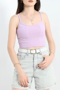 İp Askı Crop Atlet Lila - 41348.1595.