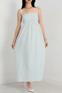 Gipeli İp Askılı Elbise Mint - 41848.1723.