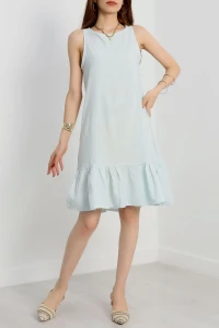 Altı Fırfırlı Elbise Mint - 41851.1723.