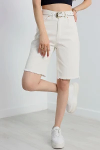 Kot Şort Kırıkbeyaz - 41881.1999.