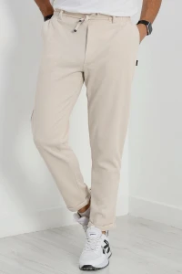 Duble Paça Pike Erkek Eşofman Altı Bej - 42217.1937.