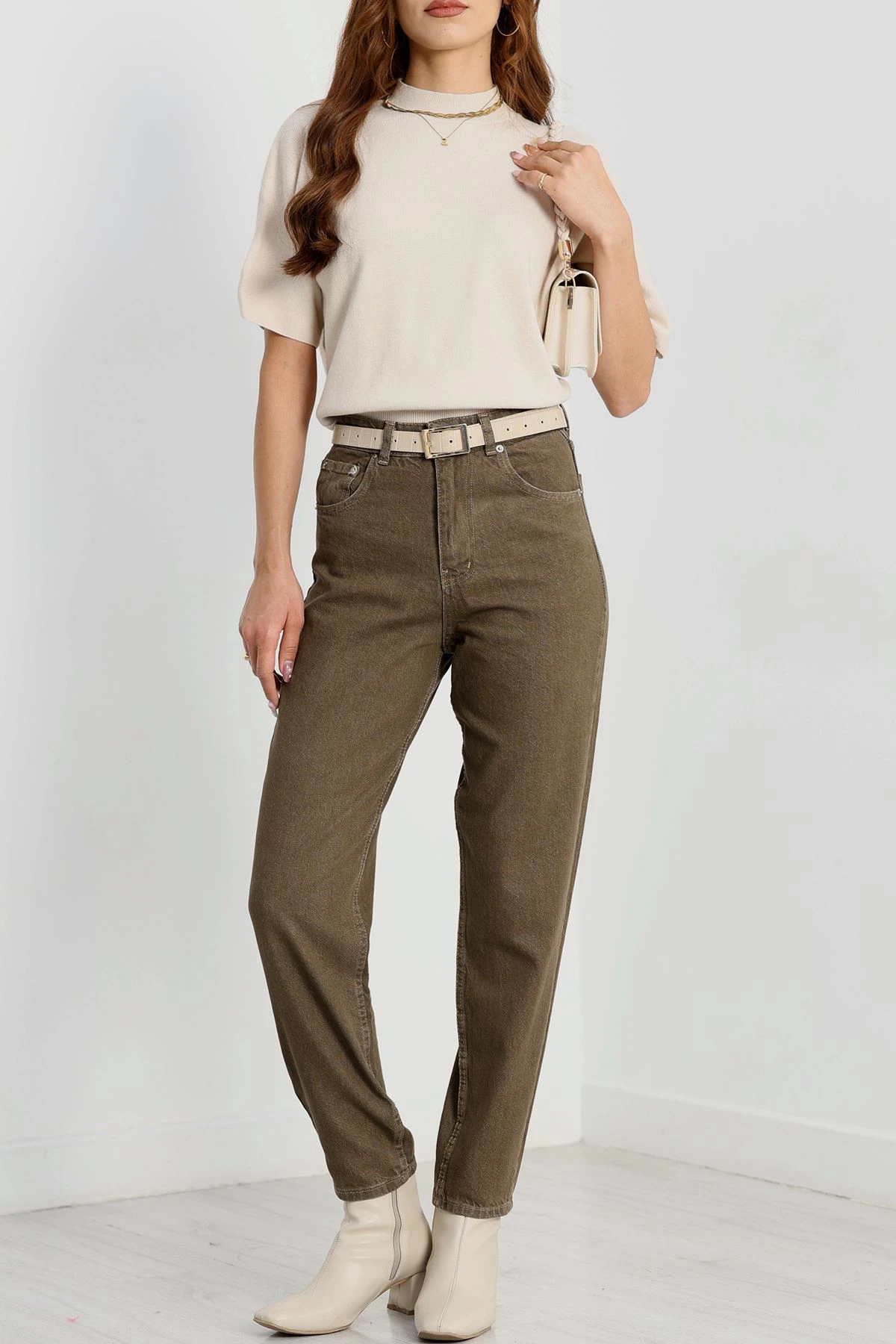 Boyfriend Kot Pantolon Haki - 42360.1431. | HaydiGiy