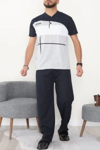 Süprem Erkek Pijama Takımı Lacivert - 42791.1838.