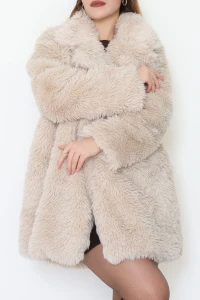 Astarlı Uzun Kürk Bej - 5076.1839.