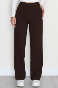 Poliviskon Palazzo Pantolon Acıkahve - 51024.1779.