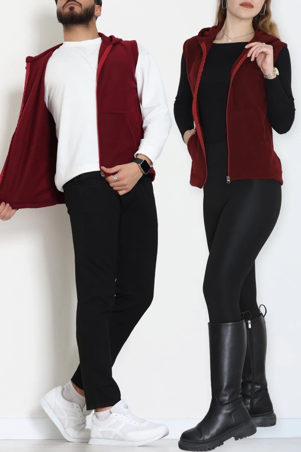 Polar Yelek Bordo - 52033.053.