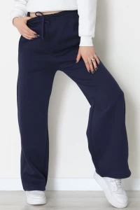 3 İplik Şardonlu Paça Stoperli Eşofman Altı Lacivert - 52069.2113.