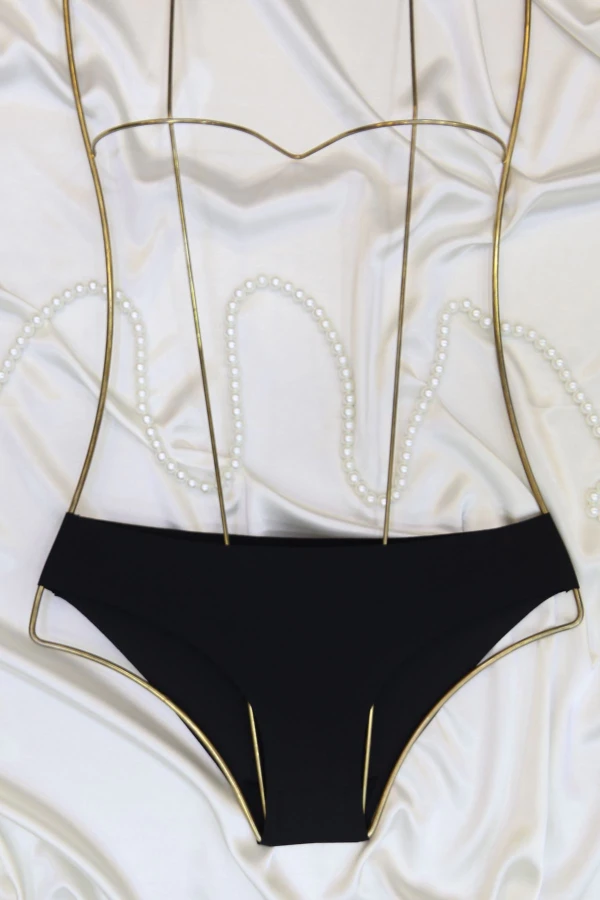 Lazer Kesim Bikini Külot Siyah - 5206.1783.