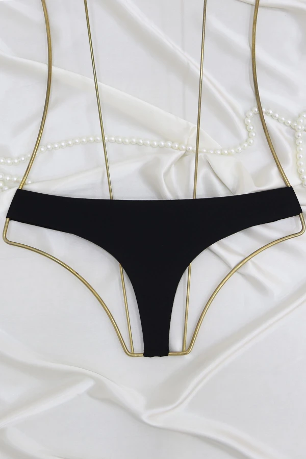 Lazer Kesim String Külot Siyah - 5207.1783.